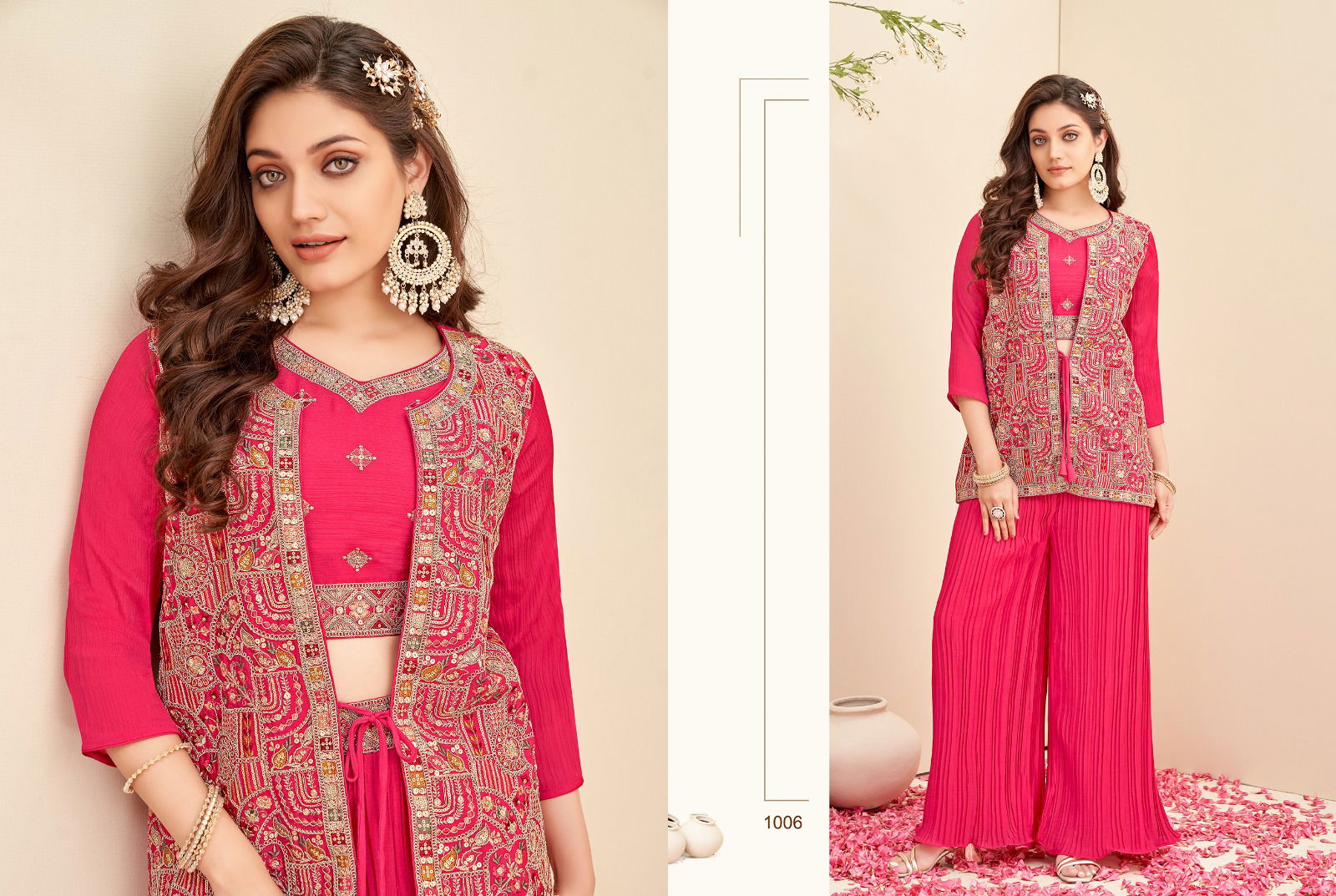 KF Nayna Shrug Jacket With Bottom Western Wholesale Shop In Surat